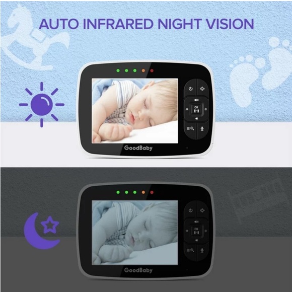 Baby Monitor with Remote Camera Pan-Tilt-Zoom - Picture 3 of 6